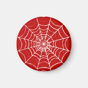 Rotes Web Magnet