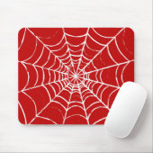 Rotes Web Mousepad (Mit Mouse)