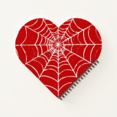 Rotes Web Notizblock (Rückseite)