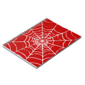 Rotes Web Notizblock (Linke Seite)