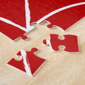 Rotes Web Puzzle (Seite)