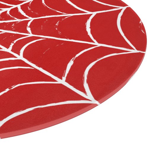 Rotes Web Schneidebrett (Ecke)