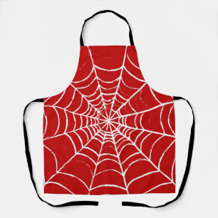 Rotes Web Schürze