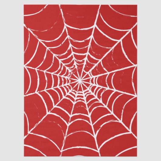 Rotes Web Seidenpapier (Vorderseite)