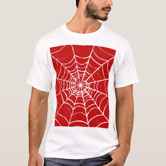 Rotes Web T-Shirt (Vorderseite)