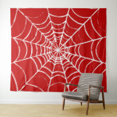Rotes Web Wandteppich (Beispiel (Horizontal))