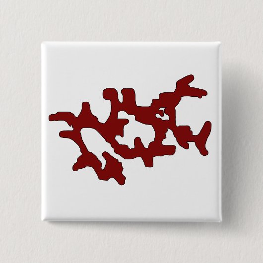 Rotes Weedaula Button (Vorderseite)