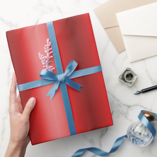 Rotes Weihnachtsfest Geschenkpapier
