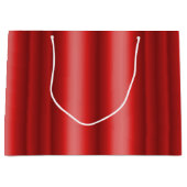 Rotes Weihnachtsfest Große Geschenktüte (Vorderseite)