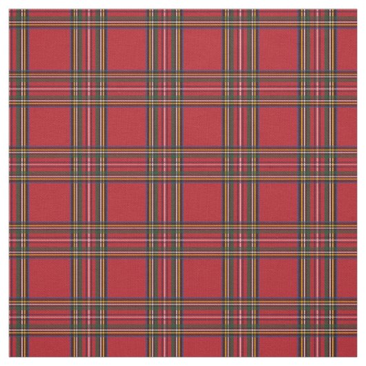 Rotes Weihnachtskariertes Gewebe Stoff (Muster)