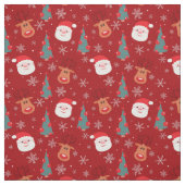 Rotes Weihnachtsmuster Stoff (Muster)