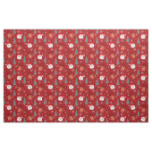 Rotes Weihnachtsmuster Stoff (Fat Quarter (45,7 x 55,9 cm))