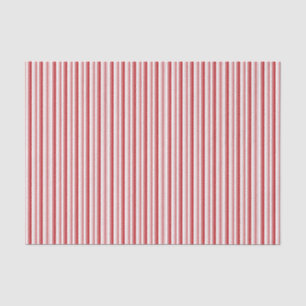 Rotes Weihnachtszuckerstange-gestreiftes Seidenpapier