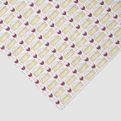 Rotes Weinglas und Brikenkäse - Druck Seidenpapier (Ausschnitt)