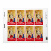 ROTES WEINWEINWACHS-SIEGEL/ANTIKABELTAROTE (Vorne)