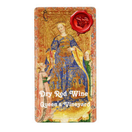 ROTES WEINWEINWACHS-SIEGEL/ANTIQUE-ZIELE