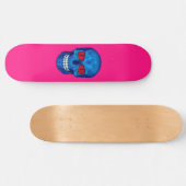 Rotes weißes Blau Skateboard (Horizontal)