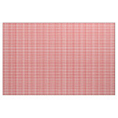 Rotes weißes Hahnentrittmuster-Muster-Gewebe Stoff (Fat Quarter (45,7 x 55,9 cm))