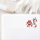 Rotes Weißes Kirschblossom (Insitu)