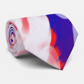 rotes weißes und blau krawatte (Gerollt)