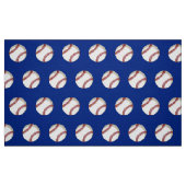 Rotes weißes und blaues Baseball-Gewebe durch das Stoff (Fat Quarter (45,7 x 55,9 cm))