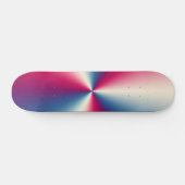 ROTES, WEISSES UND BLAUES CHROM SKATEBOARD (Horizontal)
