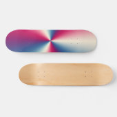 ROTES, WEISSES UND BLAUES CHROM SKATEBOARD (Horizontal)