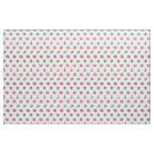Rotes weißes und blaues Seesymbol-Muster Stoff (Fat Quarter (45,7 x 55,9 cm))