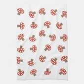 Rotes Whimsisches Küchentuch (Vertikal)