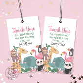 Rotes Wildtier  Geschenkanhänger