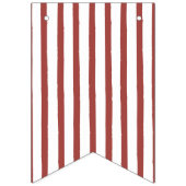 Rotes Winter-Geburtstagsbanner-Dekor Wimpelkette (Erste Fahne)