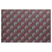 Rotes Yin Yang Muster Stoff (Fat Quarter (45,7 x 55,9 cm))
