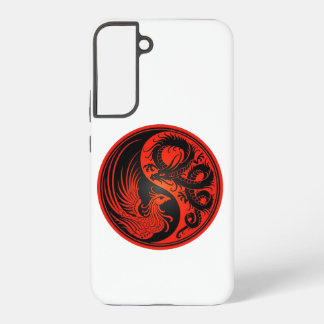 Rotes Yin Yang Samsung Galaxy Hülle