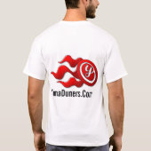 Rotes Yuma Duners Shirt (Rückseite)