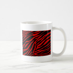 rotes Zebra Kaffeetasse