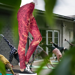 ROTES ZELLENHURRIKAN, HOCH FLYING LEGGINGS