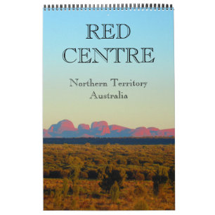 rotes Zentrum Australien Kalender