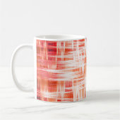 Rotes Zickzack-Muster Kaffeetasse (Links)