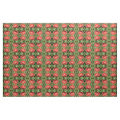 Rotes Zinnia Gemustertes Gewebe Stoff (Yard (91,4 cm))