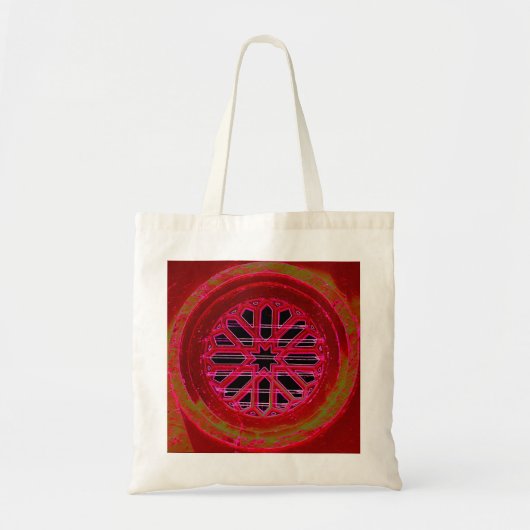 Rotfenster Mandala Tosack Tragetasche (Vorne)