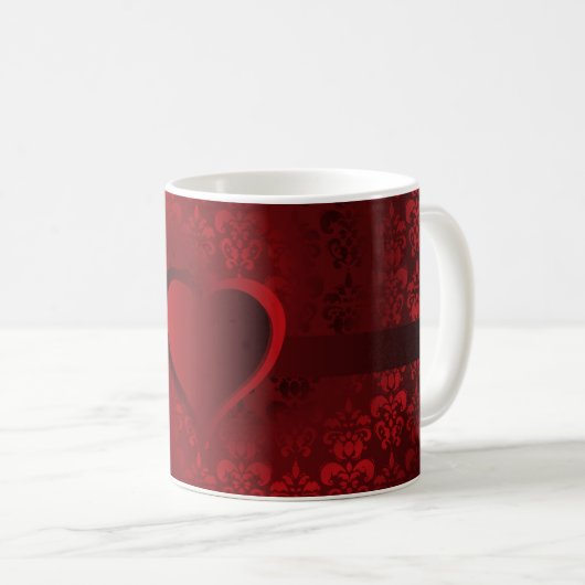 Rotfeuchthaube Kaffeetasse (VorderseiteRechts)