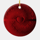 Rotfeuchthaube Keramikornament (Hinten)