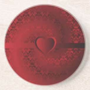 Rotfeuchthaube Sandstein Untersetzer