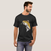 Rotfisch fischen T-Shirt (Vorne ganz)