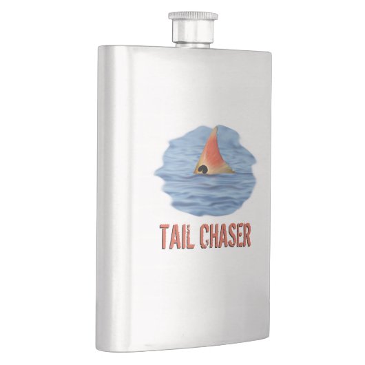 Rotfischfang Flachmann (Rechts)