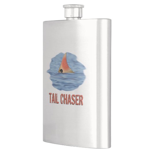 Rotfischfang Flachmann (Links)