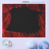 Rotflamme-Fraktal Flyer (Einzeln)