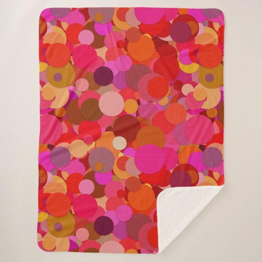 Rotfleckendecke Sherpadecke (Vorderseite)