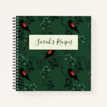 Rotflügel-Schwarzvogelmuster