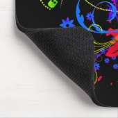 Rotflügelige Fee (Fairy) Mousepad (Ecke)